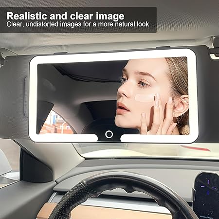 shinemoonlight™ Sun Visor Vanity Mirror